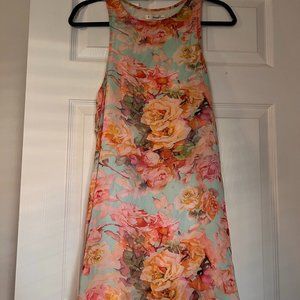 Mika & Gala Dress pink and turquoise size 6